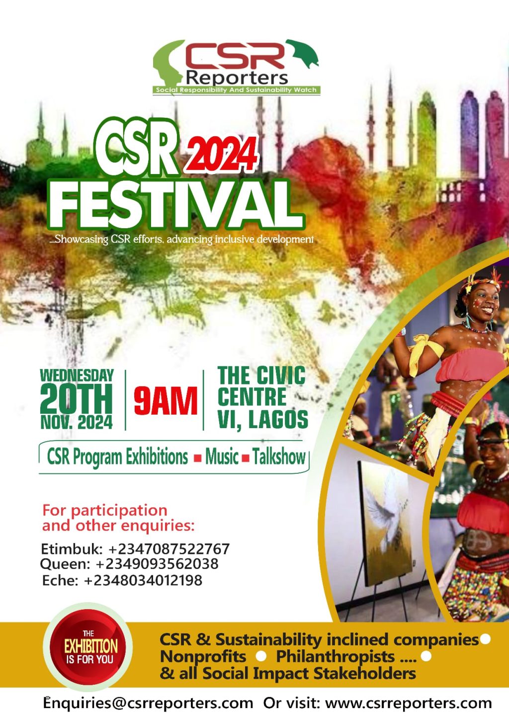 CSR FESTIVAL 2024 Showcasing Global Corporate Responsibility and Sustainability Efforts