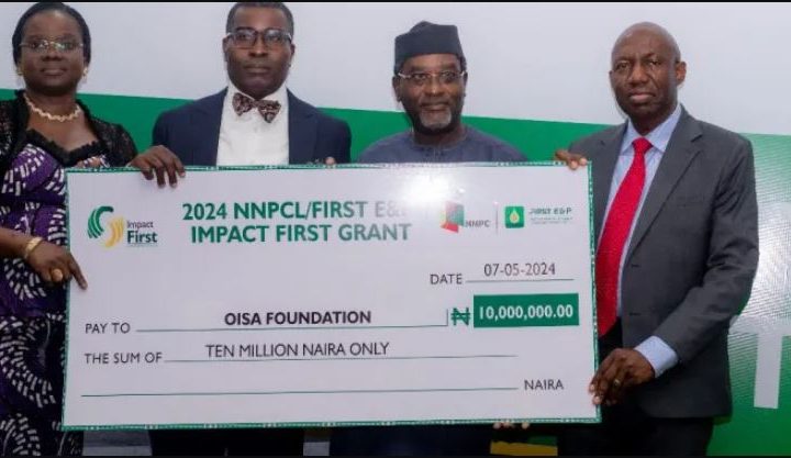 NNPCFirst E&P JV Empowers NGOs with N53.4m