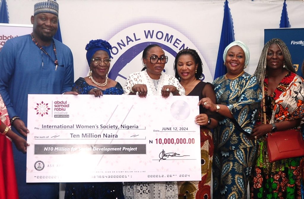 ASR AFRICA AWARDS N10 MILLION WIDOWS’ GRANT TO THE INTERNATIONAL WOMEN’S SOCIETY (IWS) IN COMMEMORATION OF THE 2024 INTERNATIONAL WIDOWS’ DAY