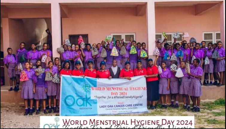 LadyOak donates menstrual kits to Delta communities