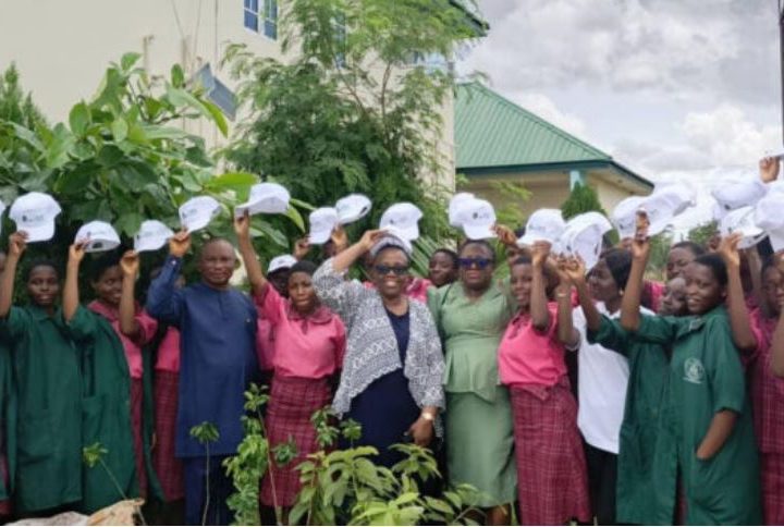 SUSTAINABILITY! NNPC Foundation plants 70 trees in FGGC, Benin