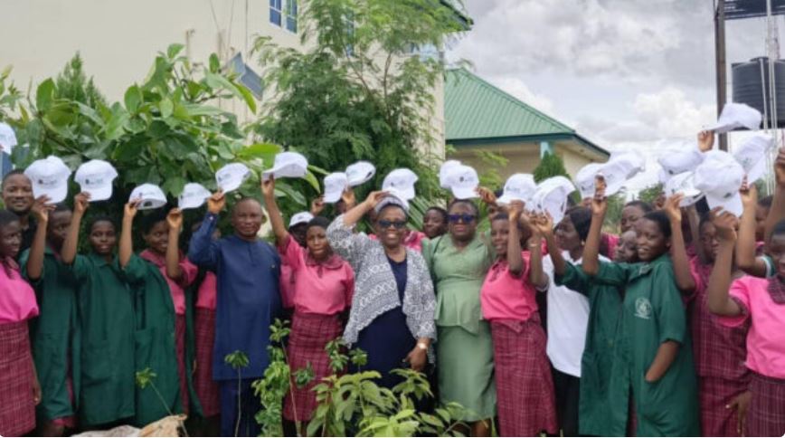 SUSTAINABILITY! NNPC Foundation plants 70 trees in FGGC, Benin