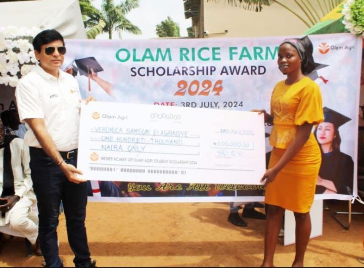 Olam Agri presents scholarships to 87 indigent Nigerian students