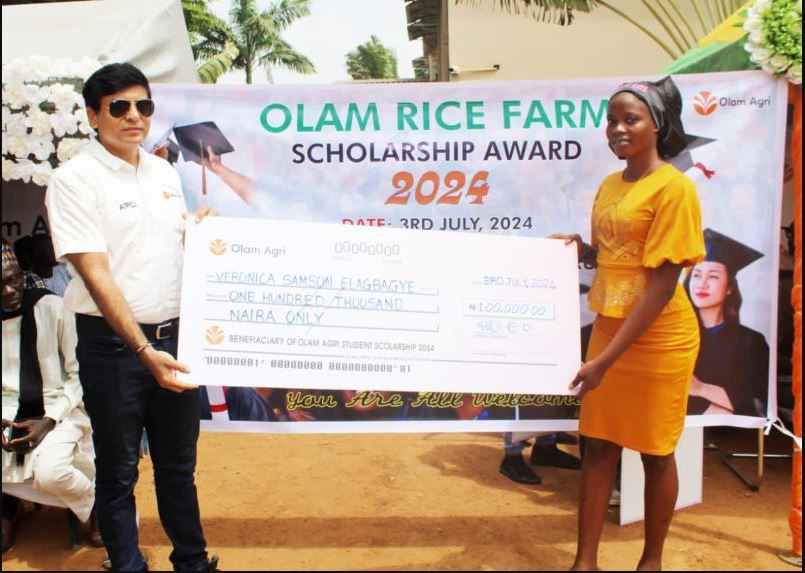 Olam Agri presents scholarships to 87 indigent Nigerian students