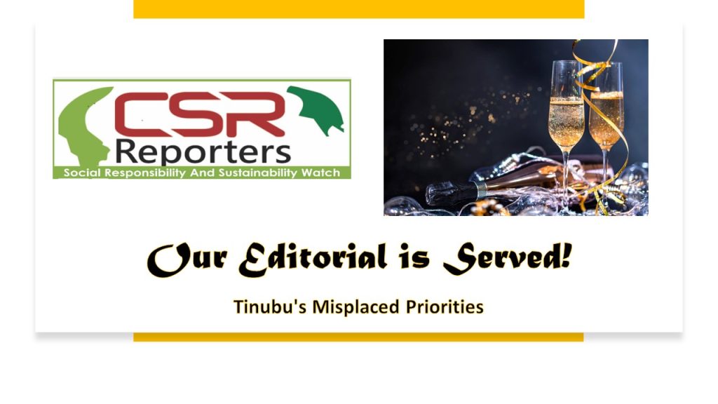 Tinubu's Misplaced Priorities