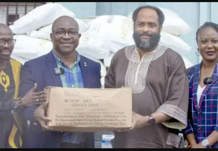 Makers of Indomie donates medical equipment to popular foundation