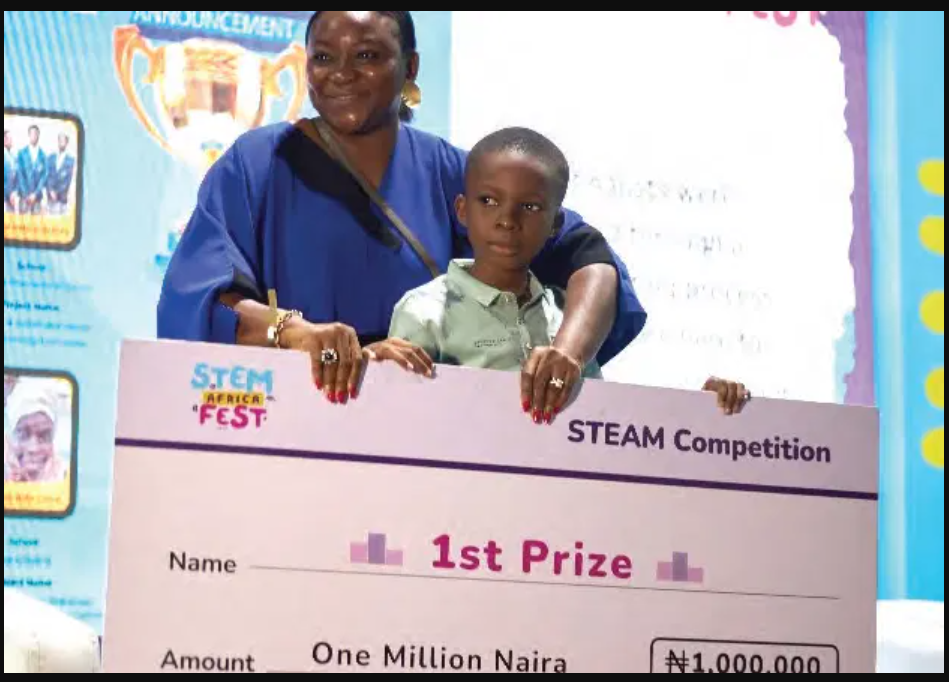 Pitch Competition Ohiagu Chidiebere wins N1m STEM Africa prize