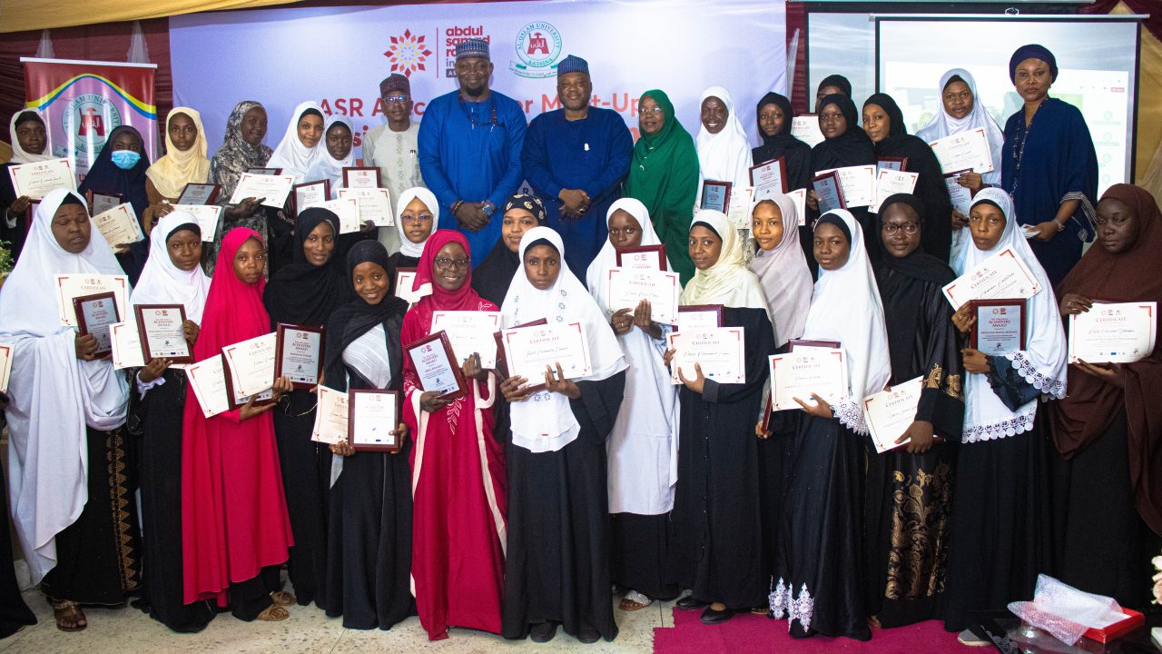 ASR AFRICA CONFERS ‘THE ABDUL SAMAD RABIU ACHIEVERS AWARD' ON MENTEES OF ITS MENTORSHIP PROGRAM FROM THE AL-QALAM UNIVERSITY