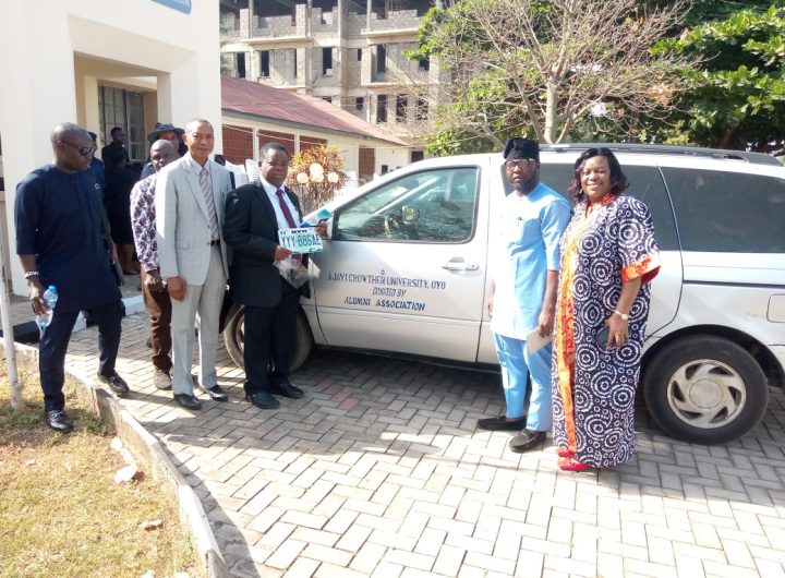 Ajayi Crowther University Alumni Donate Sienna Bus to Alma Mater