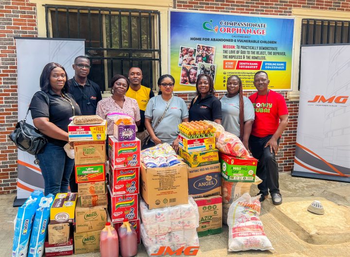 JMG Limited Brings Succor to Less-Privileged, Donates Food Items to Orphanages