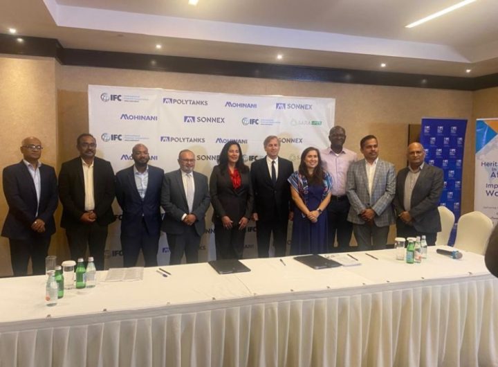 Group photo as IFC Partners with Mohinani Group to Boost PET Recycling in Ghana and Nigeria