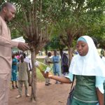 Students and teachers of Government Secondary School, Gwarinpa