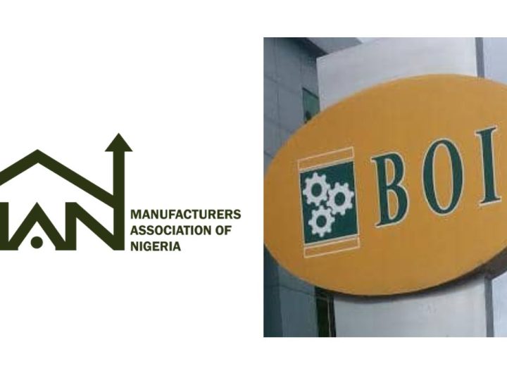 Manufacturers Association of Nigeria (MAN) logo and Bank of Industry logo