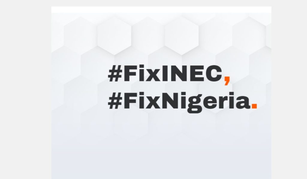 Hashtag FixINEC, FixNigeria