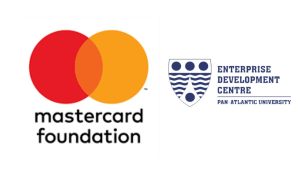 Mastercard logo and Enterprise Development Centre (EDC) logo