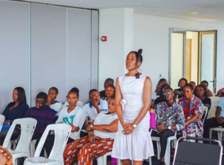 Group of audience in a public speaking event