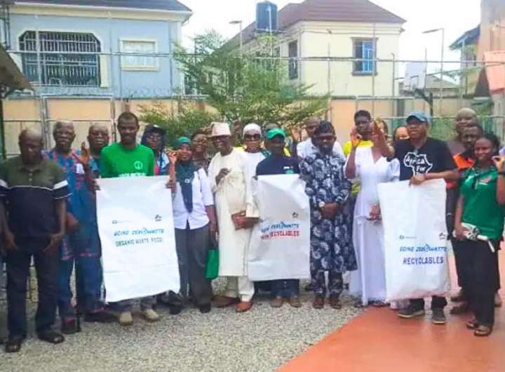 Sustainable Research and Action for Environmental Development (SRADev Nigeria) at the unveil of Black Soldier Fly Facility