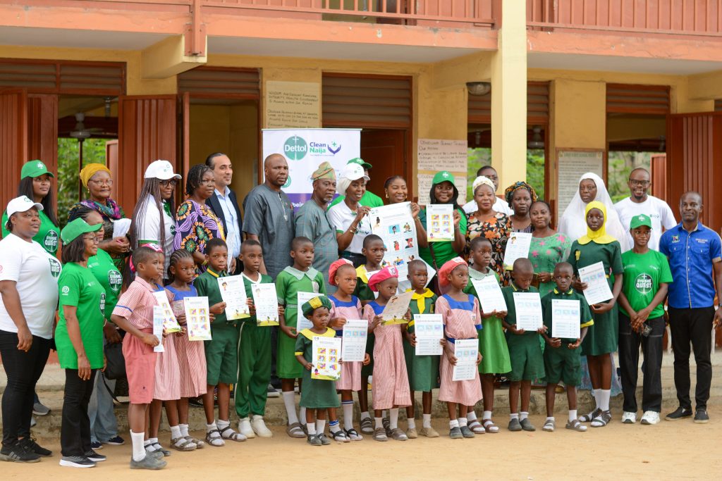 Group photo at the Dettol Hygiene Quest year 3