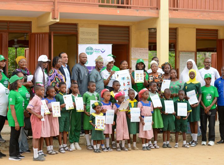 Group photo at the Dettol Hygiene Quest year 3