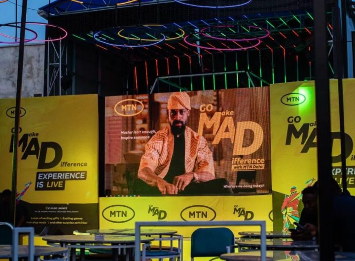 MTN 'Go MAD' Talent discovery poster