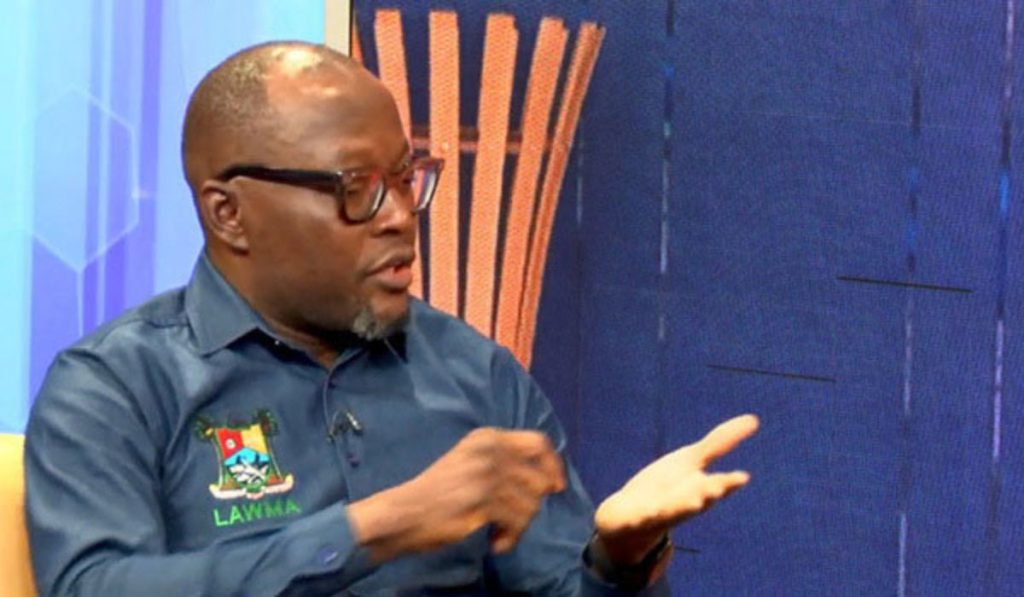 LAWMA's Managing Director, Dr. Muyiwa Gbadegesin