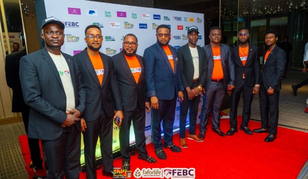 Group photo at FaForLife Elite Business Club launch