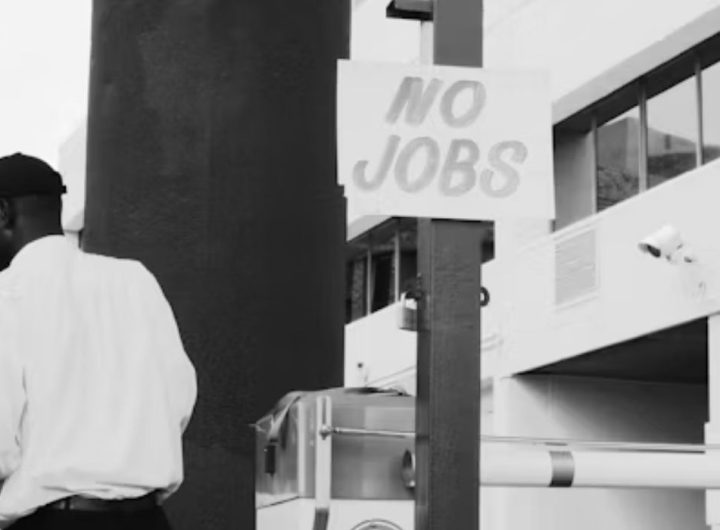 A "no job" sign for nonprofit organizations