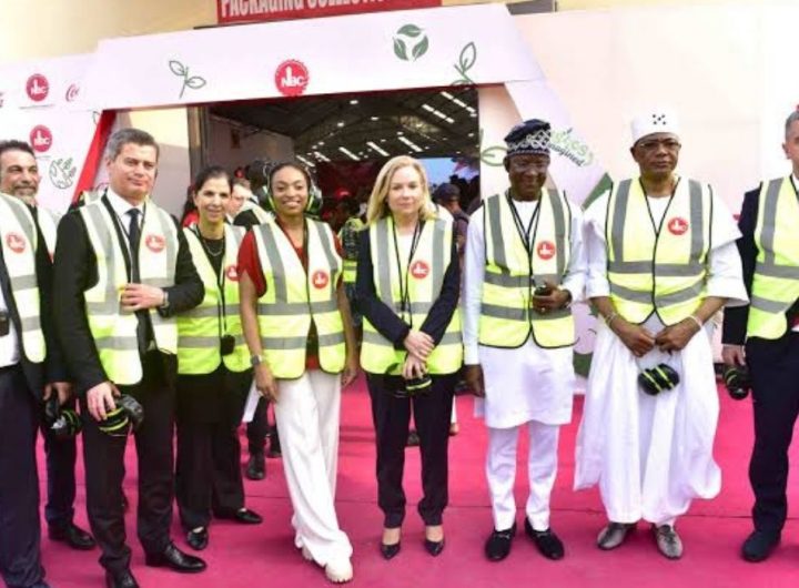 Group photo as NBC launches Recycling Hub in Lagos State