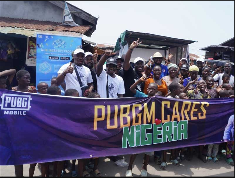 Big Smiles for Makoko Community as PUBG Mobile Spreads Charity