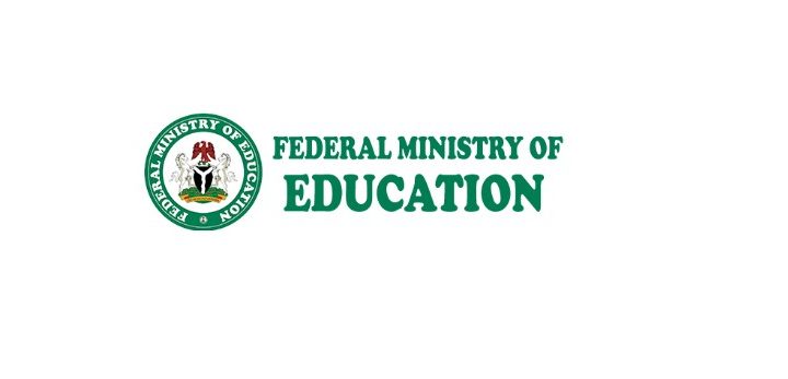 Federal Ministry of Education green Logo on white background