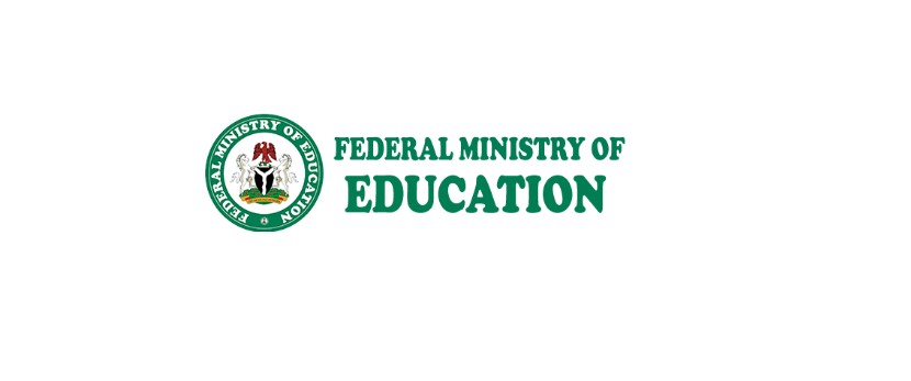 Federal Ministry of Education green Logo on white background
