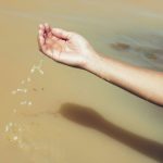 Water from a brown river source