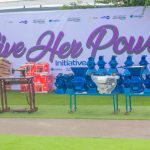 Sewing machines and grinding machines from Fidelity Bank's Give Her Power