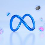 Meta Platform logo with its messaging platofrms