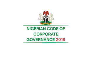Nigeria Code of Governance NCCG 2018