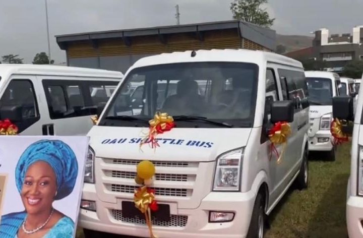 Donated CNG Buses at OAU