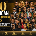 30 African entertainment icons using influence, philanthropy, and advocacy to drive measurable social impact across health, education, youth, and climate.