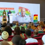 John Dramani Ghanaian President at Koforidua