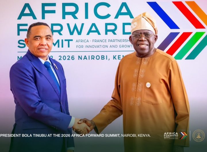 President Tinubu at Africa Forward Summit in Kenya