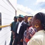 Opay Executives at a CSR School Commissioning