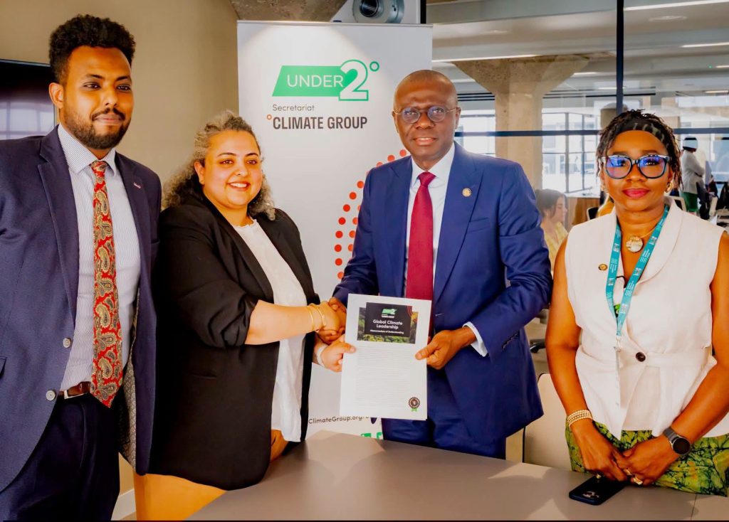 Lagos Goes Global with Climate Agenda, Joins Under2 Coalition