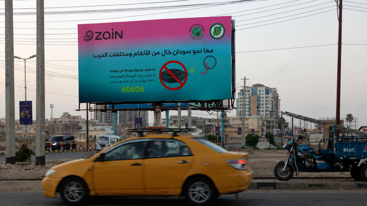 Zain Sudan Billboard