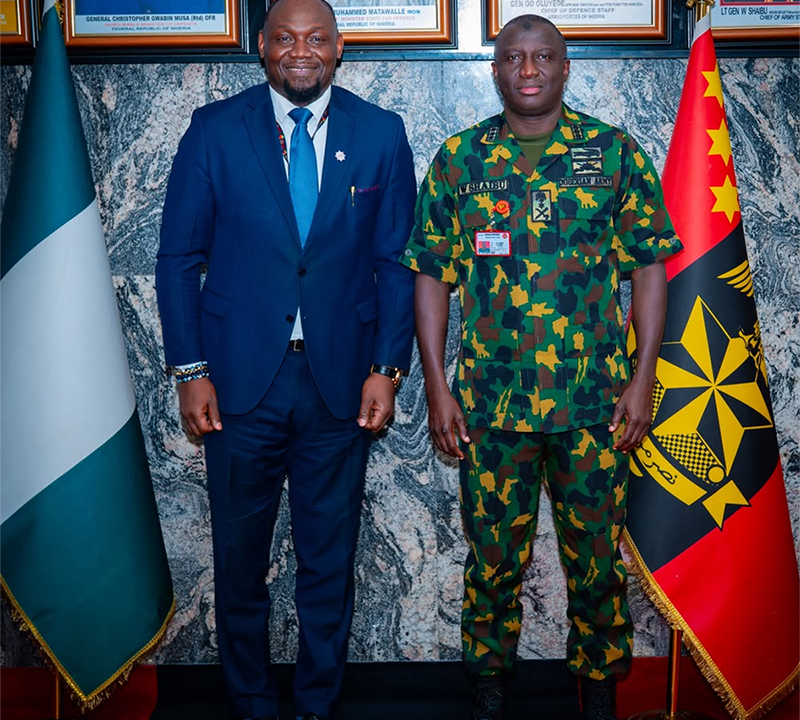 ASR Africa Delegation Pays Courtesy Visit to the Chief of Army Staff, Strengthens Partnership