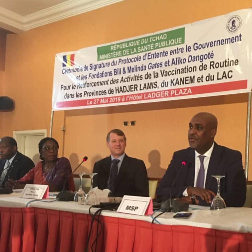 Dangote Foundation's collaboration with the Bill and Melinda Gates Foundation