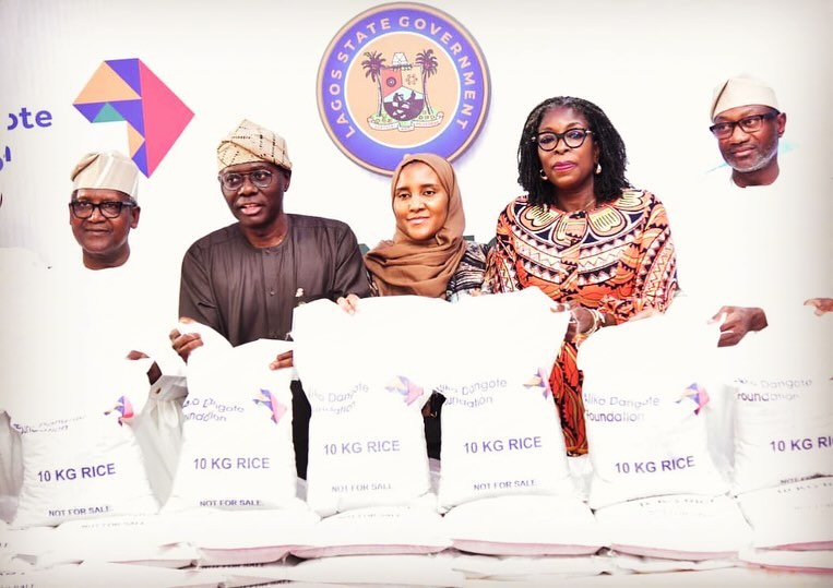Launch of Rice Giving from Dangote Rice Foundation