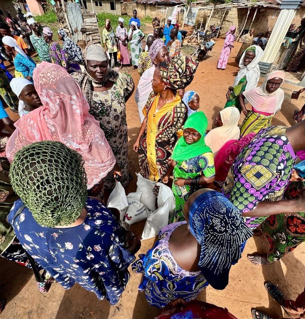 Beneficiaries of Dangote Foundation Rice