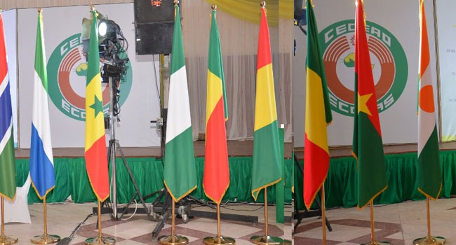 ECOWAS Flags