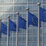European Commission Flags