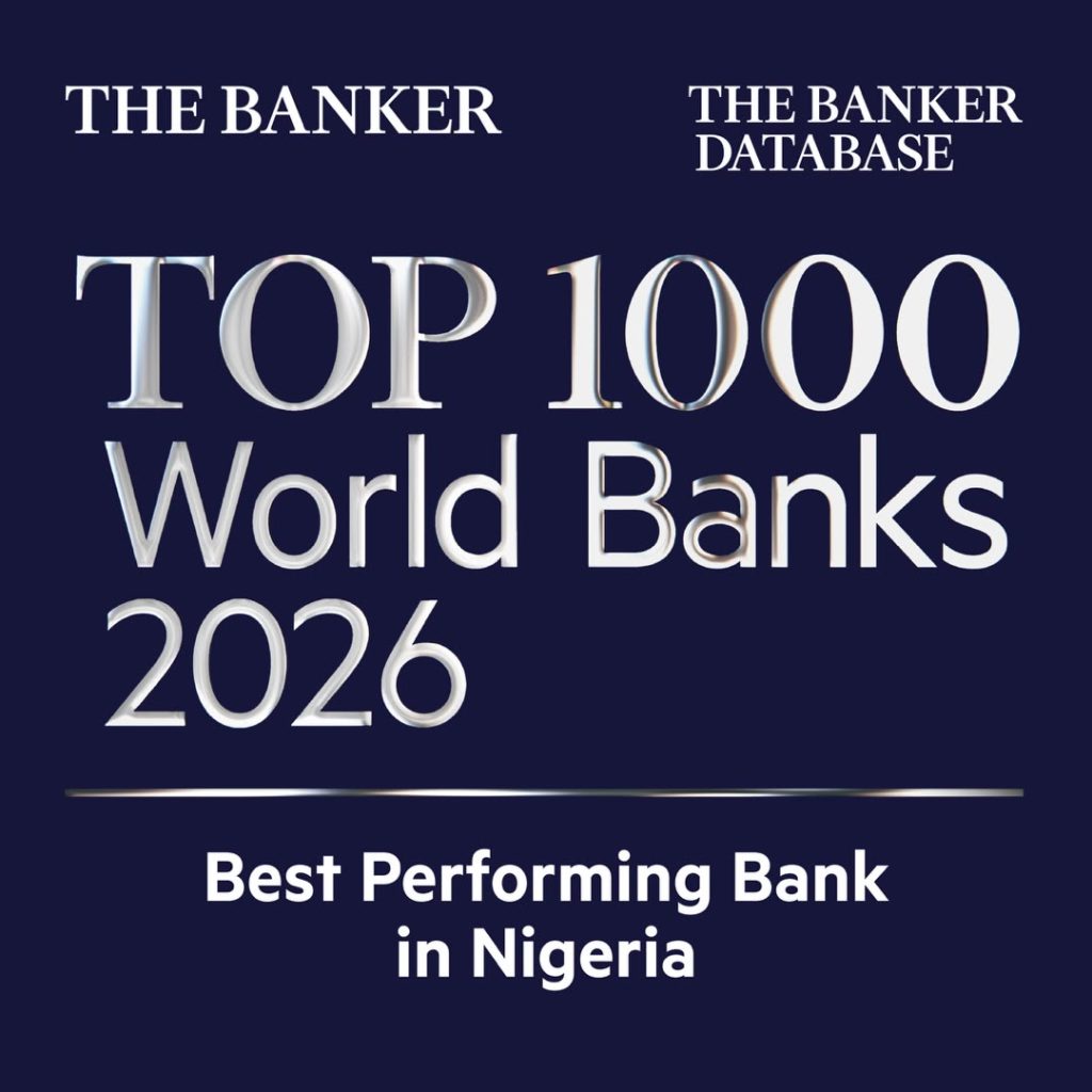 GTBank Wins Best Performing Bank in Nigeria