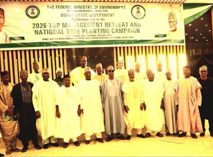 Government officials at the retreat opening